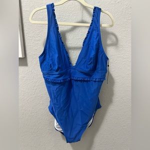 Tommy Hilfiger Royal Blue One Piece Swim